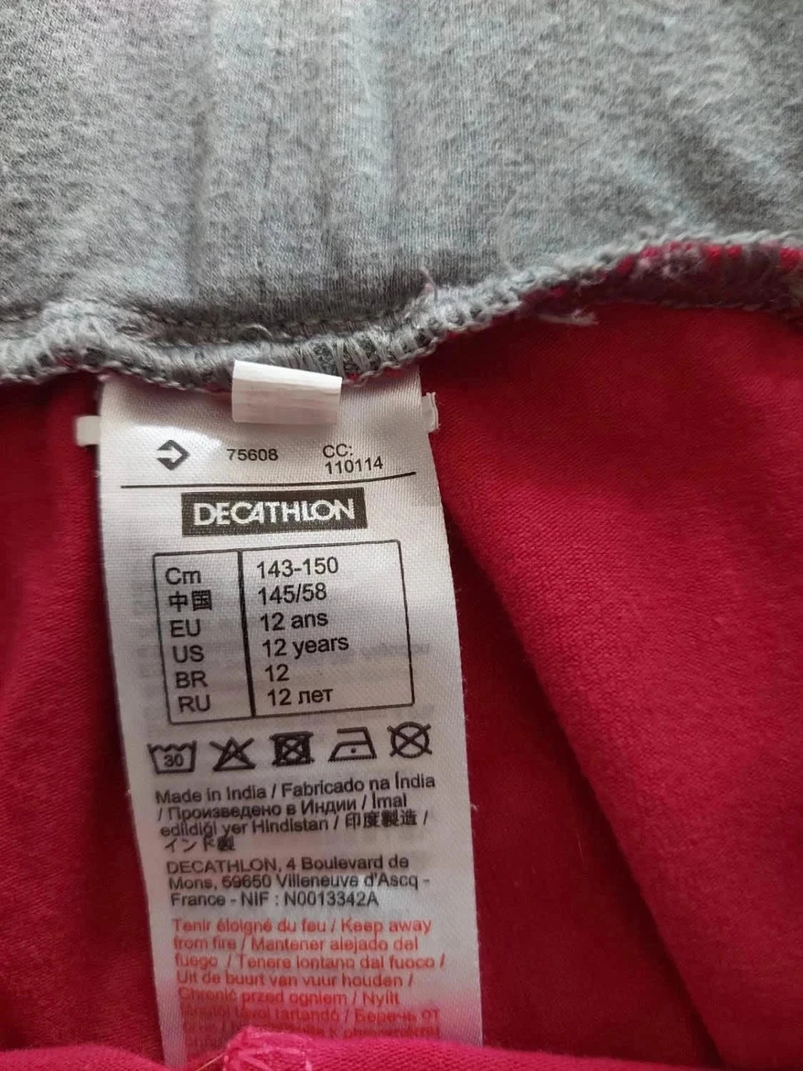 Pantalón ciclista Decathlon 12 años – photo 5